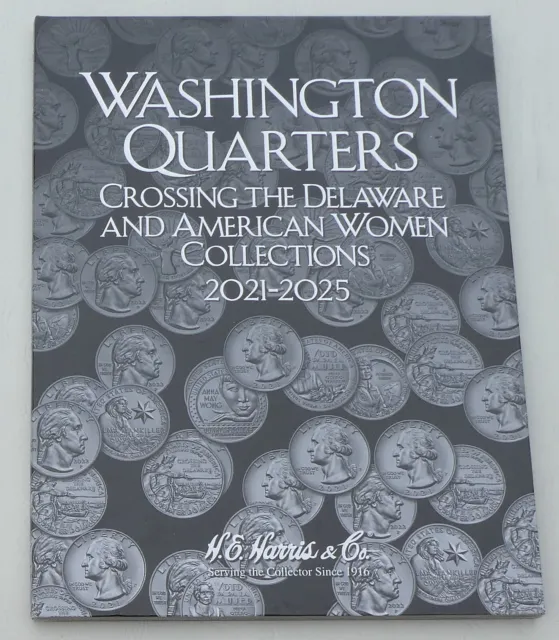 Harris Carpeta/Álbum de Colección Ee.uu. American Mujer / Delaware Quarters