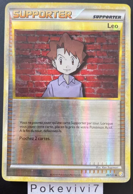 Carte Pokemon LEO 89/123 REVERSE HGSS HEARTGOLD SOULSILVER FR OCCASION
