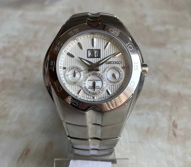 SEIKO ARCTURA Perpetual 7D46OAAO NOT WORKING WATCH For Parts