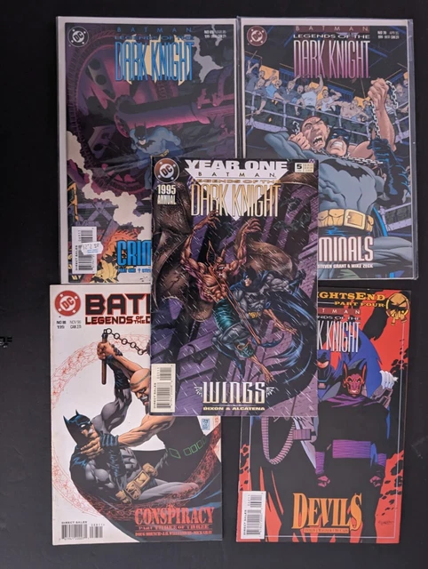 Batman: Legends Of The Dark Knight Book Lot - Mixed Set + Annual
