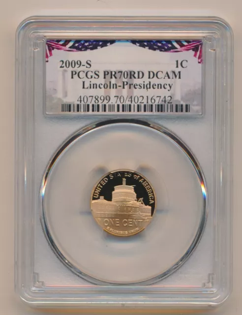 2009-S 1C Lincoln Bicentenial Penny - Presidency - Pcgs Pr70Rd Dcam