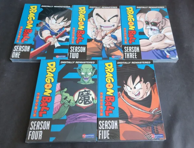 Dragon Ball: Complete Series Season 1-5 (DVD, 2020, 25-Disc) Digital Remaster