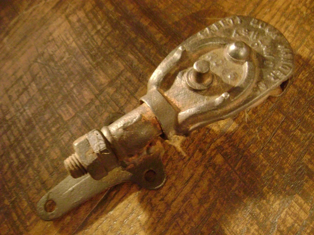 Antique Vintage Cast Iron Safety Door Barn Door Roller Farm Tool