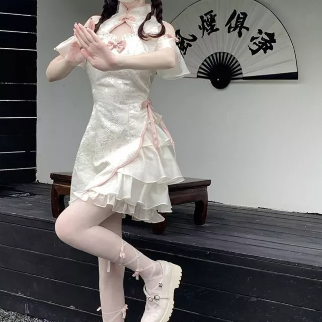 New Niche Design Improved Cheongsam Chinese Traditional Dress  Summer