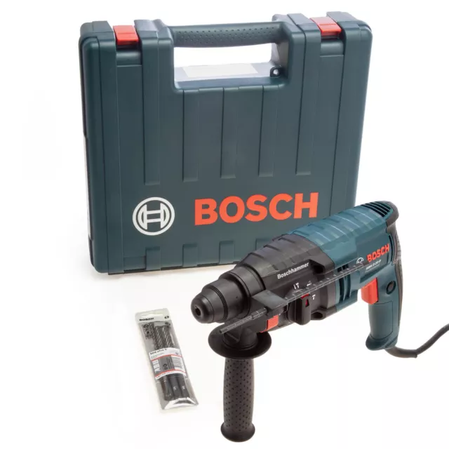 Bosch Sds Taladro Martillo Rotatorio en Caso De Con 3 y Laterales Mango 240V