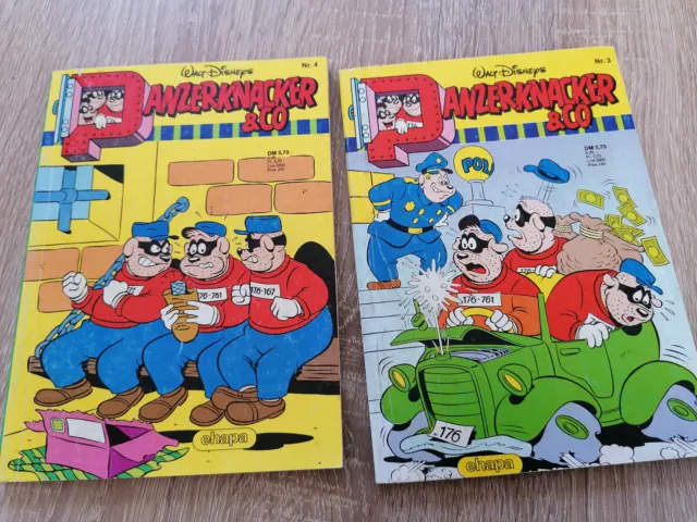 Panzerknacker & Co Nr. 3 und Nr. 4 (Erstauflage 1986)