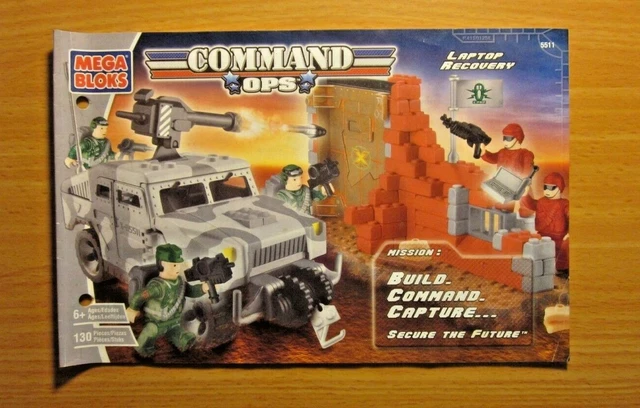 MEGA BLOKS COMMAND OPS 5511 instructions Manual PicClick CA