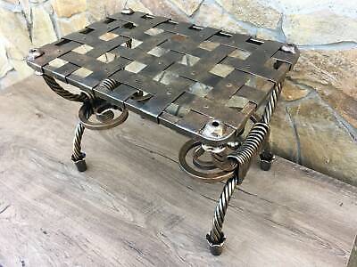 Hand Forged Chair Wrought Iron Chair Iron Stool Garden Chair Steel Chair Lounge