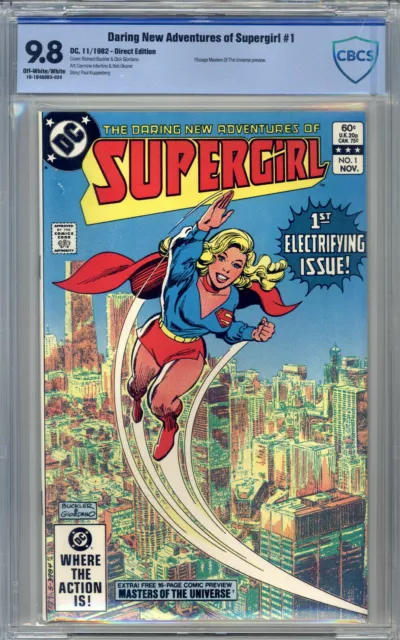 The Daring New Adventures Of Supergirl #1 Cbcs 9.8 (Nm/Mt) Dc Comics 1982