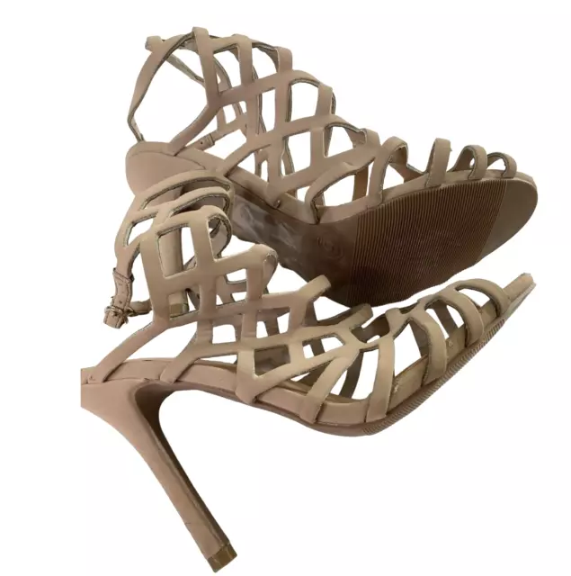 Mossimo Womens Kylea Caged Strappy Gladiator Stiletto Heels Size 6M 2