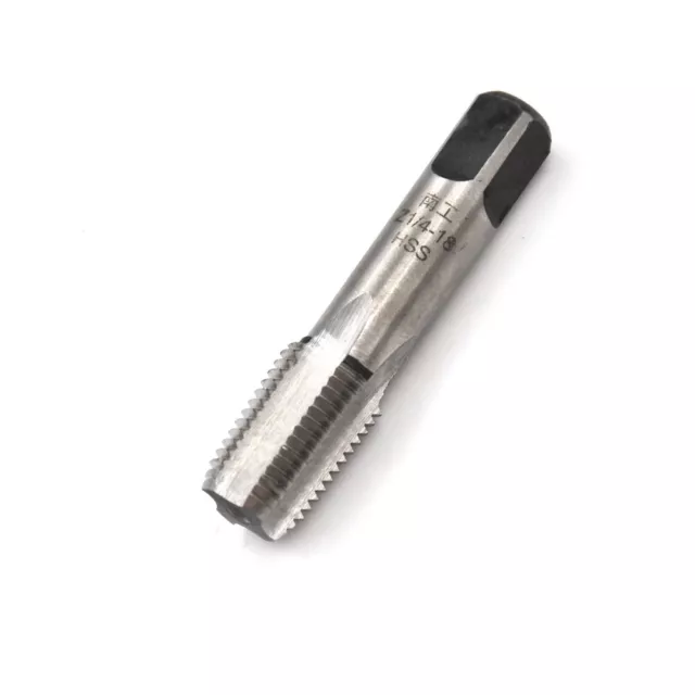 NPT1/4-18 High Speed Steel Taper Pipe Tap Thread 1/4'' Metalworking Tool;-d