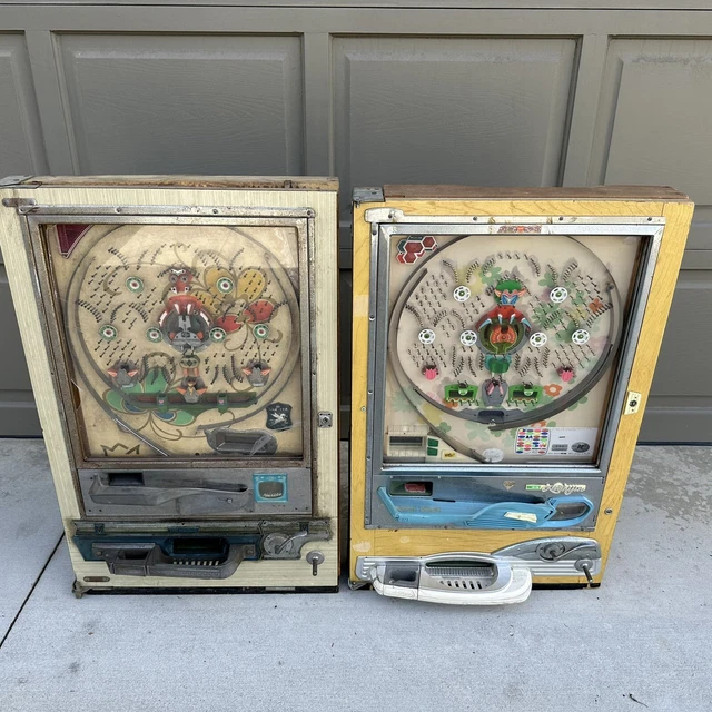 Vintage Pachinko Machine Japanese Pinball Nishijin Narita PARTS / REPAIR PU ONLY Vintage Pachinko Machine Japanese Pinball Nishijin Narita PARTS / REPAIR PU ONLY
