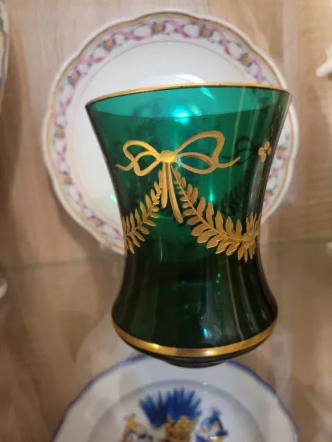 Jugendstil Vase Glas um 1900 Legras & Cie, Montjoye art nouveau