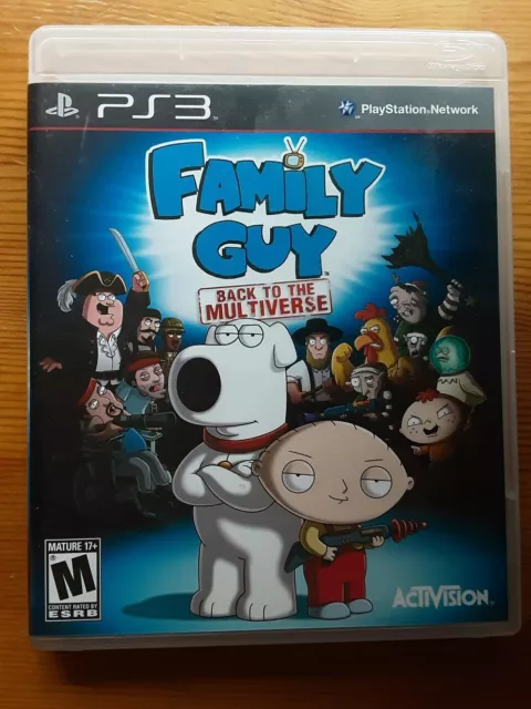 Family Guy Back to the Multiverse Sony Playstation 3 PS3