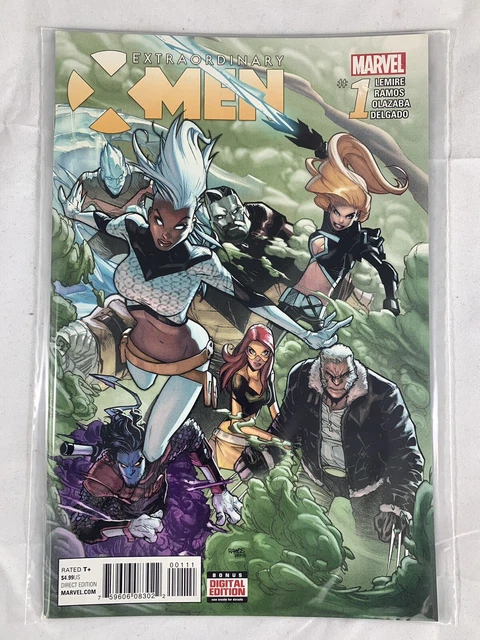 Extraordinary X-Men No. 1 January 2016 Marvel Comics Jeff Lemire Ramos Olazaba