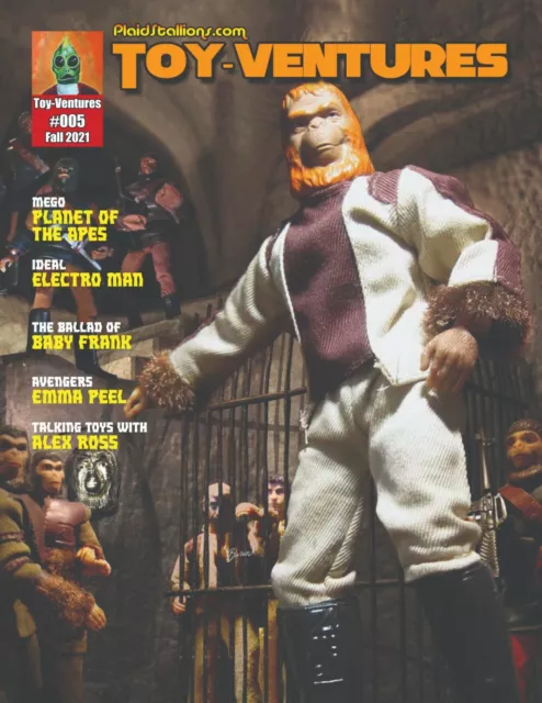 Toy-Ventures Magazine #5 : Mego Apes, Emma Peel, Alex Ross, KOs, Electroman