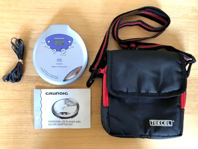 Grundig CD Portable Compact Disc Player Discman CD-81 OOCK - New Batteries