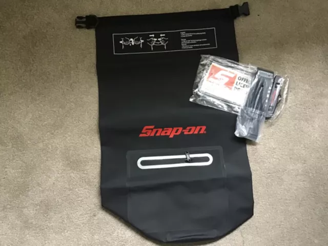 Snap-On Tools Dry Bag With Waterproof Phone Case Beach Holidays Camping New.