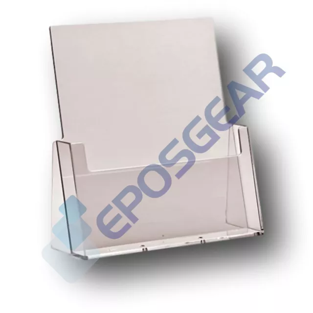 A4 A5 LEAFLET Menu Brochure Holder Dispenser Retail Display Wall