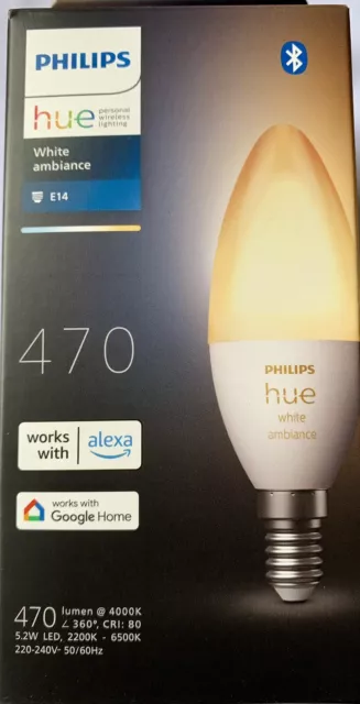 Philips hue deals white ambiance b39