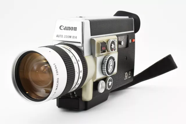 🌟 Near Mint 🌟 Canon Auto Zoom 814 Electronic Super8 8mm Film Movie Camera...