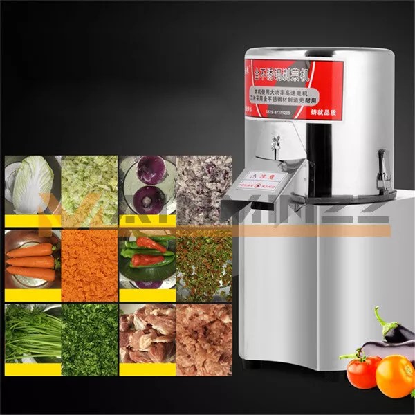 220V Electric Vegetable Meat Chopper Grinder Commercial Food Processor