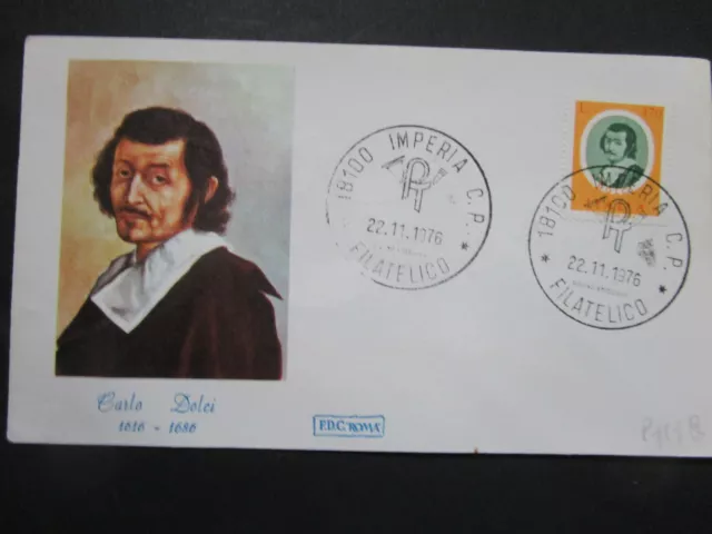 1976   Fdc Italia Repubblica  Artisti Italiani Carlo Dolci (P1118)