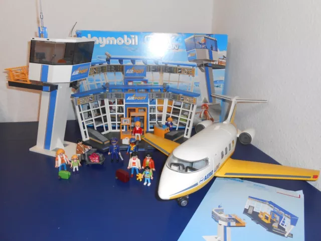 Playmobil Flughafen Flugzeug