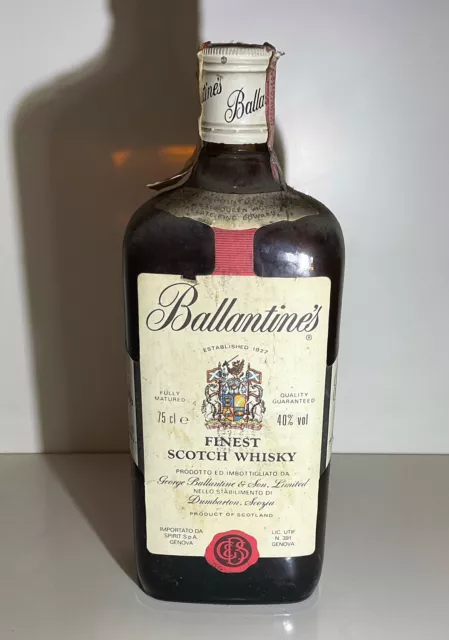 BALLANTINES Finest Scotch Whisky 40% vintage