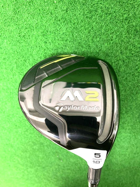TaylorMade M2 Fairway Wood Flax S TOUR AD MJ-7 Golf Pride Grip Free Shipping