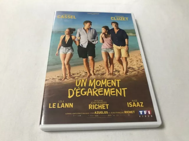 RARE DVD UN Moment D'egarement (Vincent Cassel/Francois Cluzet/Lola Le ...