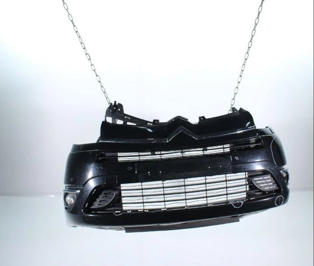 Pare-chocs Avant Citroën C4 Grand Picasso 1 - Noir - 7401FJ - État Mauvais