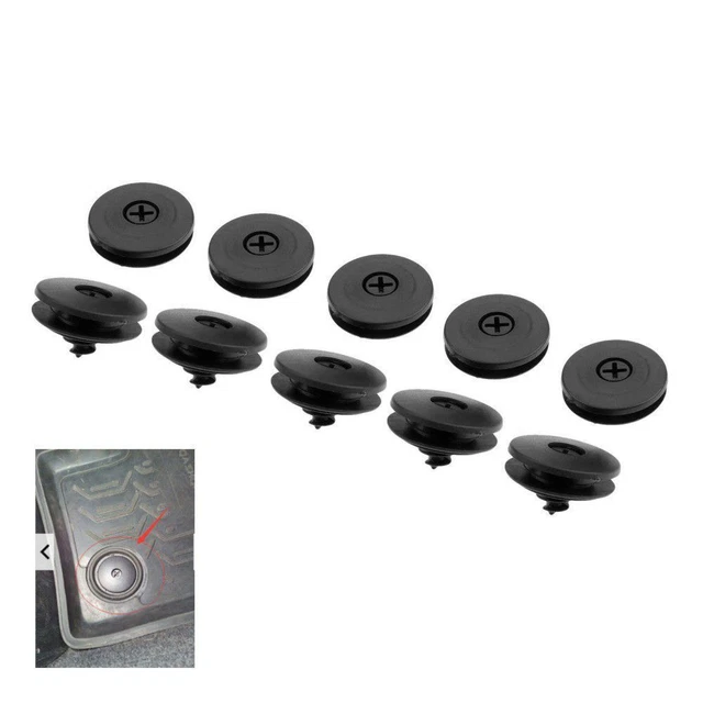 Fixed Clamp Car Floor Mat Buckle Fastener Clips Antiskid Pad Carpet Clips