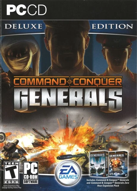 COMMAND AND CONQUER Generals (Deluxe Edition) for PC - COMPLETE!!! EUR ...