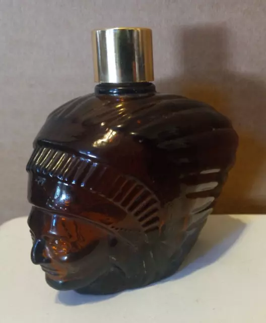 Vintage Avon Indian Chieftain Protein Hair Lotion for Men empty