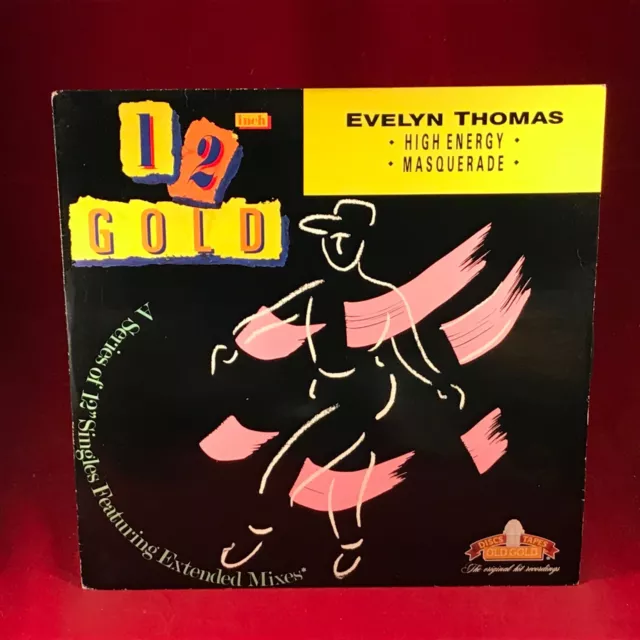 EVELYN THOMAS High Energy 1989 UK 12" vinyl single EXCELLENT CONDITIO Masquerade