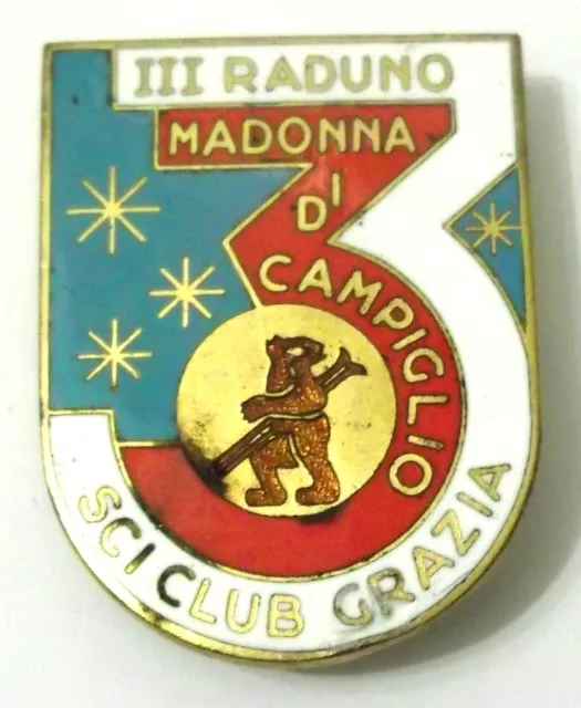 Broche III Rally Ski Club Grace Madonna De Campiglio