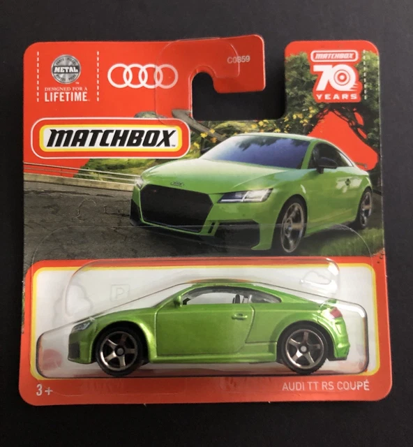 Matchbox 🏁 70 Years - AUDI TT RS COUPE 1:64 Brand New & Sealed 2023
