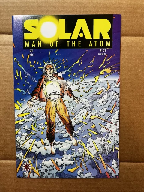 Solar Man Of The Atom # 1 NM Valiant Comic Book Pre-Unity Super-Heroes
