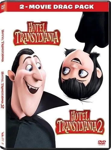 HOTEL TRANSYLVANIA 1 & 2 DVD 2-Movie Drac Pack New & Sealed USA Free Shipping