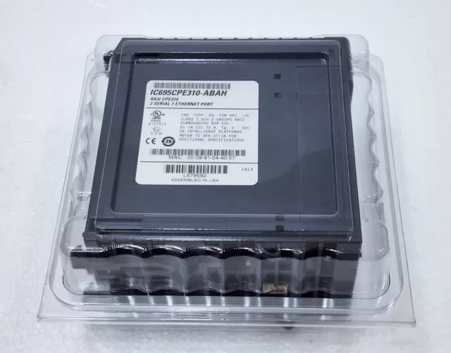 GE Fanuc IC695CPE310 -abah RX3i CPE310 CPU 1.1GHz,2 Serial Ports, Ethernet
