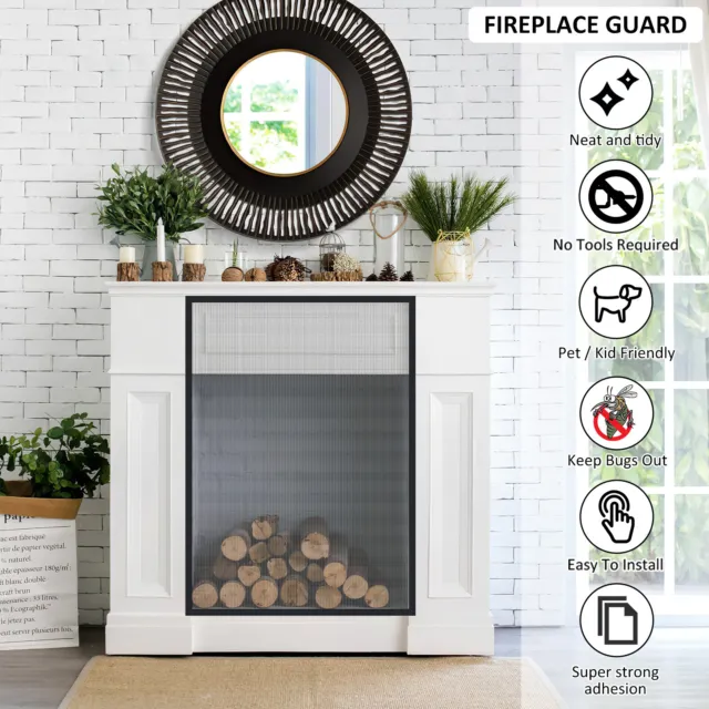 Fireplace Screens, Fireplaces & Stoves, Home & Garden - PicClick AU