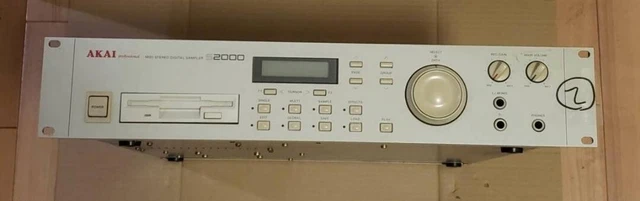 AKAI S2000 Professional Midi Stereo Digital Sampler Rack Mountable NOT Tested