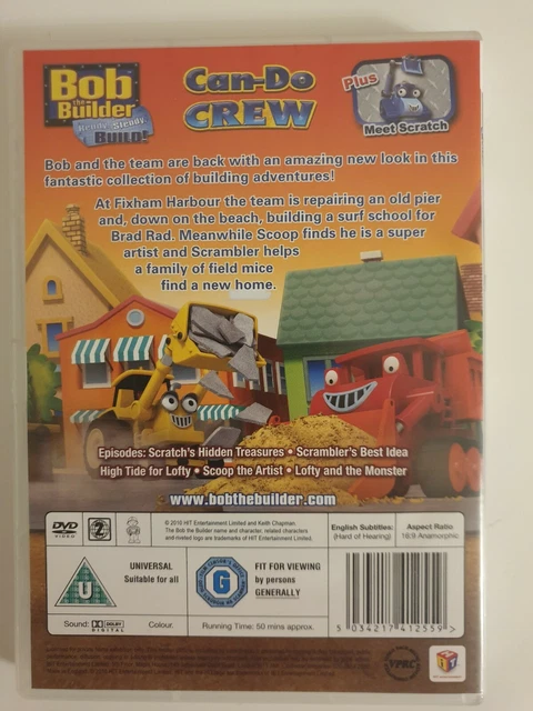 BOB THE BUILDER Can - Do Crew Dvd Kids 5 Episodes £5.99 - PicClick UK