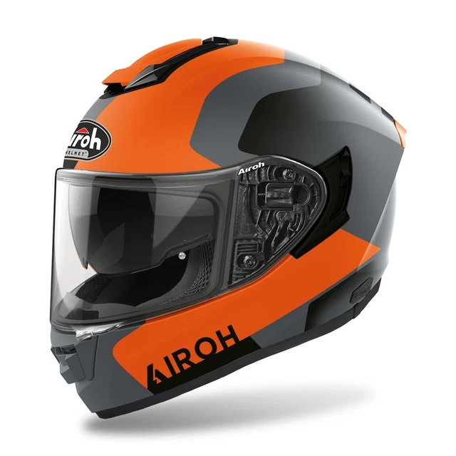 St.5D32L - Casco Integrale,Airoh St.501 Dock Orange Matt,Helmet Taglia L
