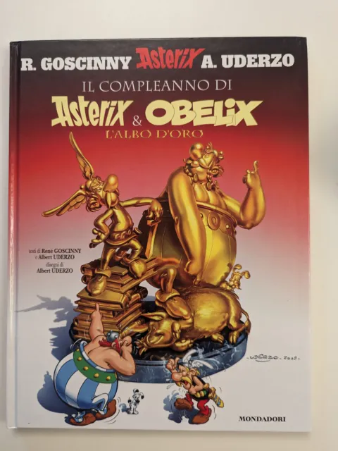 asterix cartonato Il compleanno di Asterix e Obelix. L'albo d'oro