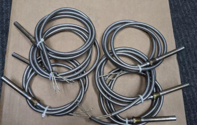 Watlow Firerod J3J46-10716 240V 500W Heater Cartridge *Lot of 6*