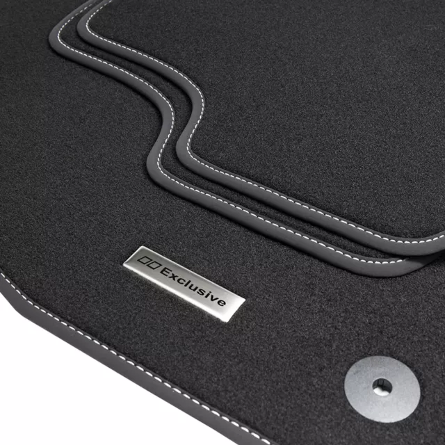 Tapis de Sol Inox Exclusive Logo pour VW Golf 7 Variant Combi Soude Année Fab.