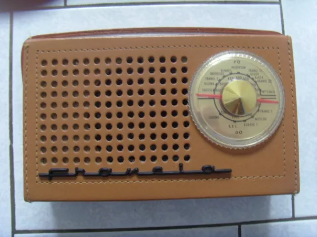 Transistor Francia de 1962 ? modèle à déterminer, A REVISER
