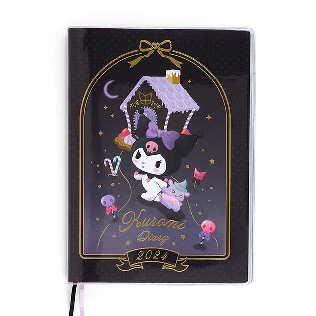 sanrio-kuromi-2024-b6-planner-schedule-book-diary-block-type-kawaii